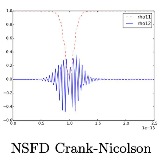 Nonstandard finite difference schemes for the two-level Bloch model